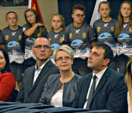 Zdjęcie z galerii: Konferencja prasowa inaugurująca rozgrywki I Ligi Kobiet w sezonie 2017/2018