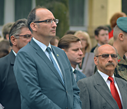 Zdjęcie z galerii: 78 Rocznica Wybuchu II Wojny Światowej i 78 Rocznica Walk w Tomaszowie Mazowieckim