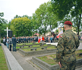 Zdjęcie z galerii: 78 Rocznica Wybuchu II Wojny Światowej i 78 Rocznica Walk w Tomaszowie Mazowieckim