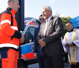 Zdjęcie z galerii: Nowe ambulanse w Tomaszowskim Centrum Zdrowia