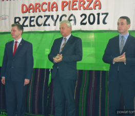 Zdjęcie z galerii: Powiatowy konkurs darcia pierza
