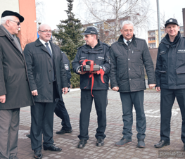 Zdjęcie z galerii: Powiatowi Komendanci Policji i Straży Pożarnej podsumowali 2017 rok
