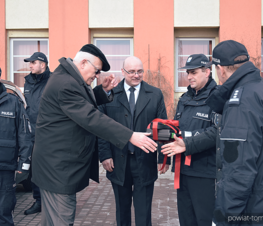 Zdjęcie z galerii: Powiatowi Komendanci Policji i Straży Pożarnej podsumowali 2017 rok
