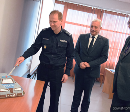 Zdjęcie z galerii: Powiatowi Komendanci Policji i Straży Pożarnej podsumowali 2017 rok