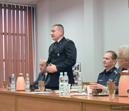 Zdjęcie z galerii: Powiatowi Komendanci Policji i Straży Pożarnej podsumowali 2017 rok