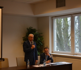 Zdjęcie z galerii: Konferencja dotycząca zapobiegania i zwalczaina Afrykańskiego Pomoru Świń.