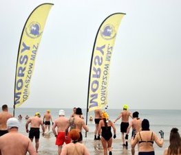 Zdjęcie z galerii: Tomaszowskie Morsy na XV Międzynarodowy Zlocie Morsów w Mielnie.
