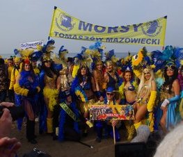 Zdjęcie z galerii: Tomaszowskie Morsy na XV Międzynarodowy Zlocie Morsów w Mielnie.
