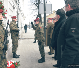 Zdjęcie z galerii: Powiatowe obchody 'Narodowego Dnia Pamięci Żołnierzy Wyklętych'