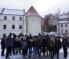 Zdjęcie z galerii: Wizyta gości z Izraela w I Liceum w ramach Programu Twin Schools