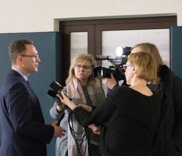 Zdjęcie z galerii: Wizyta gości z Izraela w I Liceum w ramach Programu Twin Schools