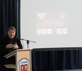 Zdjęcie z galerii: Wizyta gości z Izraela w I Liceum w ramach Programu Twin Schools