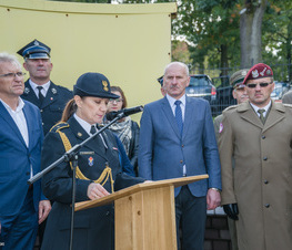 Zdjęcie z galerii: Przekazanie wozów strażackich
