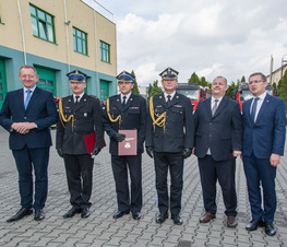 Zdjęcie z galerii: Przekazanie wozów strażackich