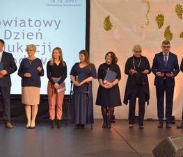 Zdjęcie z galerii: Uroczystość z okazji Dnia Edukacji Narodowej
