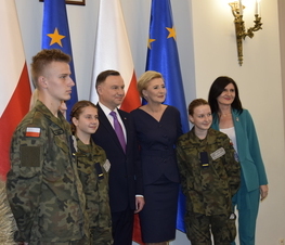 Zdjęcie z galerii: Spotkanie z udziałem Pary Prezydenckiej podsumowujące tegoroczne Dożynki Prezydenckie w Spale 