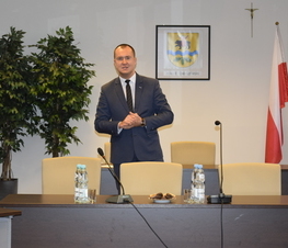Zdjęcie z galerii: 	Spotkanie w sprawie podjęcia działań zmierzających do poprawy jakości wód Dorzecza Pilicy w tym Zalewu Sulejowskiego