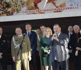 Zdjęcie z galerii: Spotkanie opłatkowe służb mundurowych
