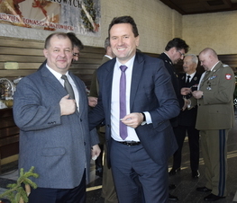 Zdjęcie z galerii: Spotkanie opłatkowe służb mundurowych