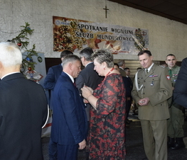 Zdjęcie z galerii: Spotkanie opłatkowe służb mundurowych