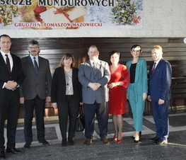 Zdjęcie z galerii: Spotkanie opłatkowe służb mundurowych