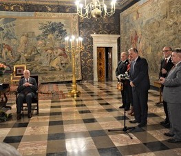 Zdjęcie z galerii: Jubileusz prof. Jana Ostrowskiego dyrektora Zamku Królewskiego na Wawelu