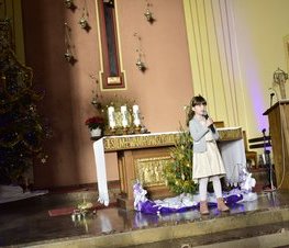 Zdjęcie z galerii: Koncert finałowy 9. Tomaszowskiego Festiwalu Kolęd i Pastorałek