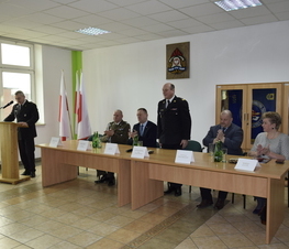 Zdjęcie z galerii: Narada podsumowująca  rok 2019 w Komendzie Państwowej Straży Pożarnej w Tomaszowie Maz.