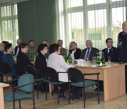Zdjęcie z galerii: Narada podsumowująca  rok 2019 w Komendzie Państwowej Straży Pożarnej w Tomaszowie Maz.