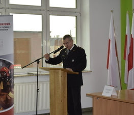 Zdjęcie z galerii: Narada podsumowująca  rok 2019 w Komendzie Państwowej Straży Pożarnej w Tomaszowie Maz.