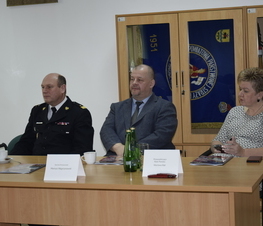 Zdjęcie z galerii: Narada podsumowująca  rok 2019 w Komendzie Państwowej Straży Pożarnej w Tomaszowie Maz.