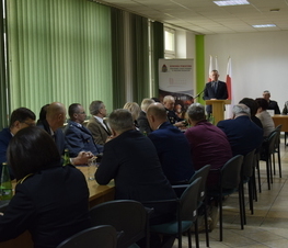 Zdjęcie z galerii: Narada podsumowująca  rok 2019 w Komendzie Państwowej Straży Pożarnej w Tomaszowie Maz.