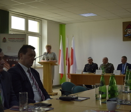 Zdjęcie z galerii: Narada podsumowująca  rok 2019 w Komendzie Państwowej Straży Pożarnej w Tomaszowie Maz.