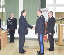 Zdjęcie z galerii: Narada podsumowująca  rok 2019 w Komendzie Państwowej Straży Pożarnej w Tomaszowie Maz.