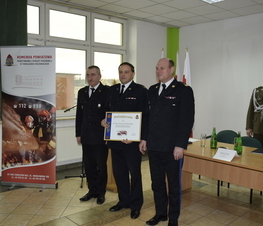 Zdjęcie z galerii: Narada podsumowująca  rok 2019 w Komendzie Państwowej Straży Pożarnej w Tomaszowie Maz.