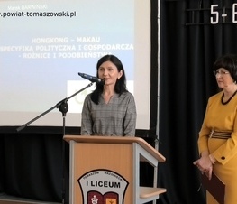 Zdjęcie z galerii: X Festiwal Nauki w I Liceum Ogólnokształcącym w Tomaszowie Mazowieckim