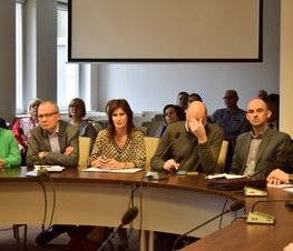 Zdjęcie z galerii: Posiedzenie Powiatowego Zespołu Zarządzania Kryzysowego w sprawie koronawirusa