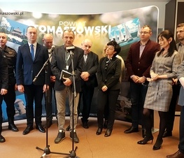 Zdjęcie z galerii: Konferencja prasowa w sprawie aktualnej sytuacji związanej z zagrożeniem epidemiologicznym