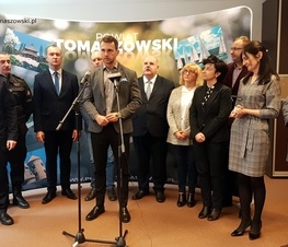 Zdjęcie z galerii: Konferencja prasowa w sprawie aktualnej sytuacji związanej z zagrożeniem epidemiologicznym
