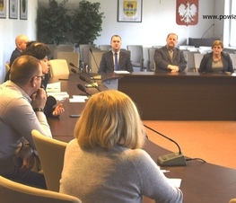 Zdjęcie z galerii: Kolejne posiedzenie Zespołu Zarządzania Kryzysowego