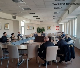 Zdjęcie z galerii: Zespół Zarządzania Kryzysowego pracuje codziennie