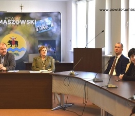 Zdjęcie z galerii: Posiedzenie Powiatowego Zespołu Zarządzania Kryzysowego