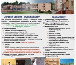 Zdjęcie z galerii: Specjalny Ośrodek Szkolno-Wychowawczy zaprasza do nauki w roku szkolnym 2020/2021