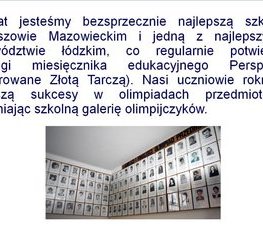 Zdjęcie z galerii: II LO zaprasza absolwentów szkół podstawowych do kontynuowania nauki w roku szkolnym 2020/2021