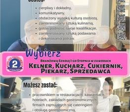 Zdjęcie z galerii: ZSP nr 2 zaprasza absolwentów szkół podstawowych do kontynuowania nauki w roku szkolnym 2020/2021