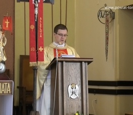 Zdjęcie z galerii: Wielkanocne msze święte w kościele pw. Świętej Rodziny