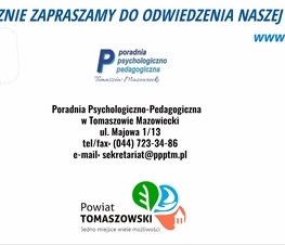 Zdjęcie z galerii: Poradnia Psychologiczno-Pedagogiczna zaprasza w roku szkolnym 2020/2021