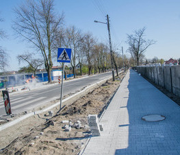 Zdjęcie z galerii: Przebudowa drogi powiatowej nr 4337E ul. Ks. J. Popiełuszki wraz z budową kanalizacji deszczowej