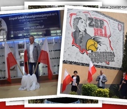 Zdjęcie z galerii: Święto flagi w czasie pandemii