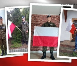 Zdjęcie z galerii: Święto flagi w czasie pandemii